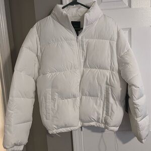 Women’s cropped puffer coat